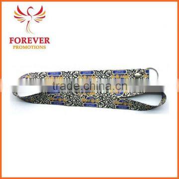 Cheap Sublimation Printing Ployester Keychain Neck Lanyard