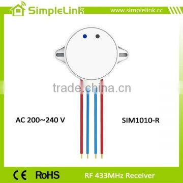 AC 220~240V RF 433MHz Transmitter and Receiver photo-3