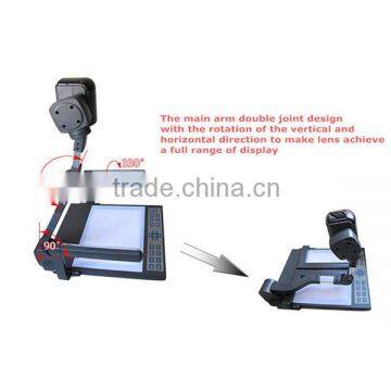 Hot Sale Digital Visual Presenter Portable Desktop Projector Visualizer photo-5