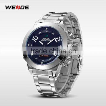 2015 New Model WEIDE Sport Steel Watch With Trend Design LED Display Luxury Digital Analog Quartz Watch China Supplier photo-3
