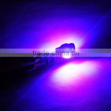 T10 192 W5W RGB 5SMD 5050 width lamp RGB Changeable Colors T10 194 168 W5W LED Wedge Interior Light bulb license plate light