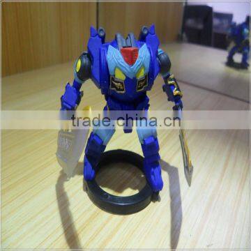 OEM plastic transformable robot toy