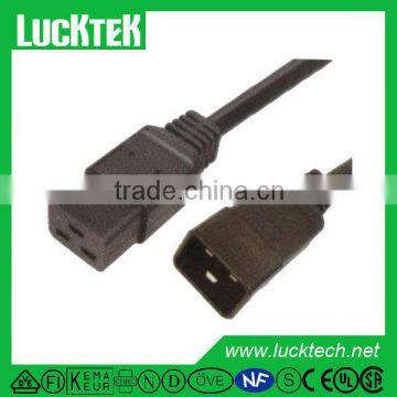 IEC 60320 c19 c20 connector power cord