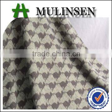 Mulinsen textile weft knitting polyester printed fleece formal wear for girl