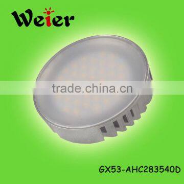 40pcs 2835smd 8w 220v gx53 led cabinet light