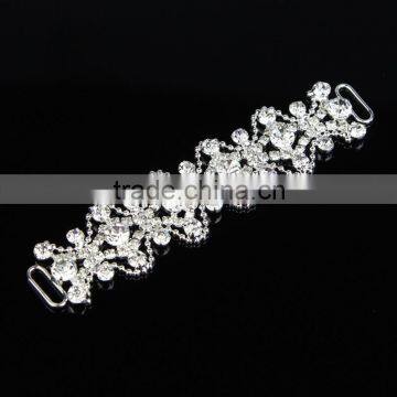 Wholesale 2015 Women Bikini Swimsuit Rhinestone Connectors Swimwear Clear Crystal Rhinestone Bikini Chain 11.2*2.6cm