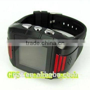 GPS locator wrist watch smart watch phone with GPS tracker SOS button remote monitor