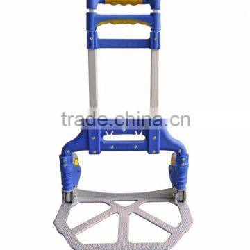 Folded aluminum hand trolley