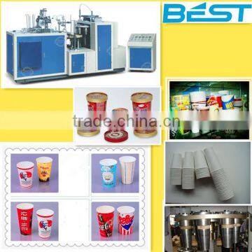 automatic pe coated paper cup machine for cold drink