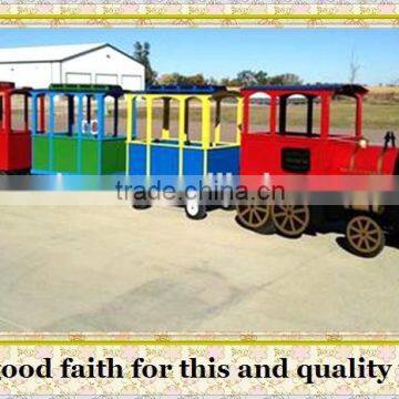 Tourist Amusement Park Mini Trackless Electric Train photo-4