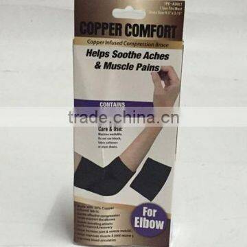 Infused Elbow Compression Sleeve Brace Copper Comfort