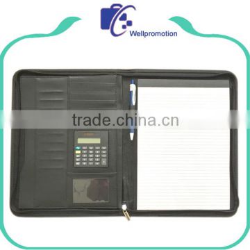 Hot sale promotional pu leather portfolio folders                        
                                                Quality Choice