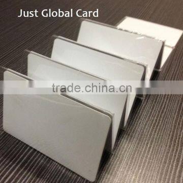 85.5*54*0.84mm white high quality pvc contact 4442 chip 265bits card