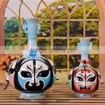 Cloisonne Enamel Facial Makeup Shape Wine Bottle