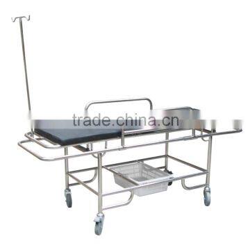 Recovery Stainless Steel Transfer Trolley For Icu Room photo-3
