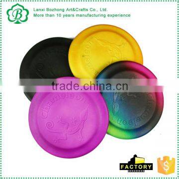 2016 promotional Chameleon printed Frisbee Shape Kids Stress Balls