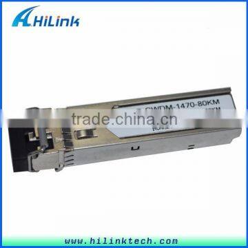 Fiber CWDM Solution 80Km SFP 1.25G 1470nm