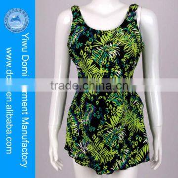 Ladies swimsuit one piece beach swimwear / chinese women photos dresses hawaii