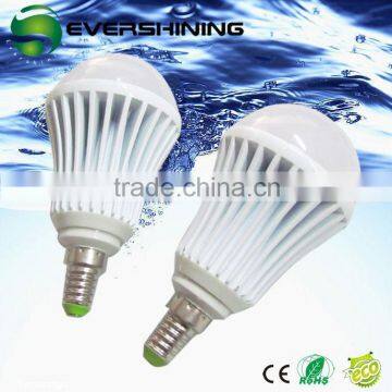 5W color changing led light bulb e27