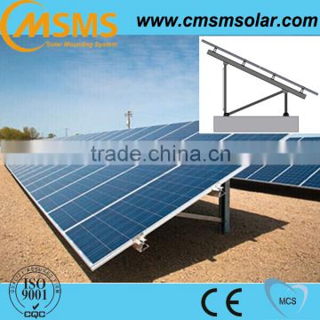 Ground solar mounting system