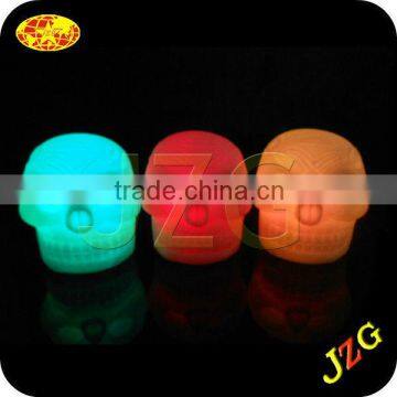 Wholesale Halloween Skull for Halloween Decorations Led Night Light Glow in the Dark Plastic Halloween Skull Head