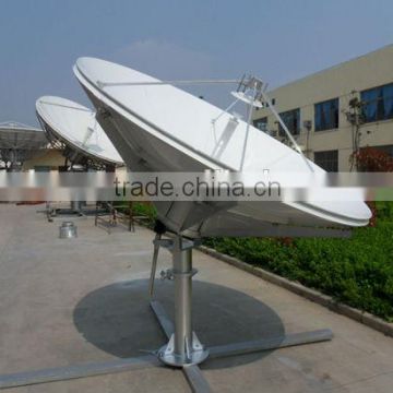 2.4m satellite DISH ANTENNA motorised factory price