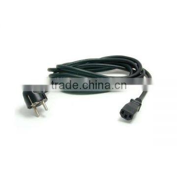 250V 10A Europe AC power cord CEE7/7 to IEC320 C13