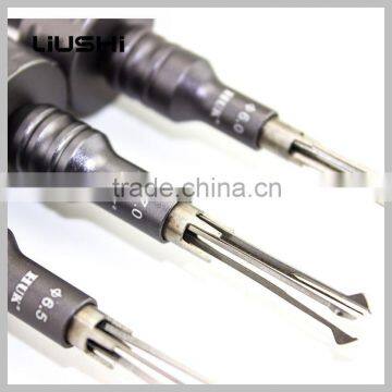 China Supplier HUK New Adjustable 3pcs ( 6.0 /6.5 / 7.0 ) Cross Lock Pick Set Locksmith Tools photo-4