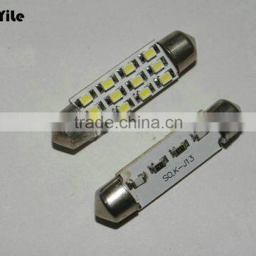 OEM car 1206 12smd 41mm led rear light reading light