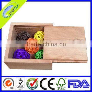 wood remote storage box with high quality