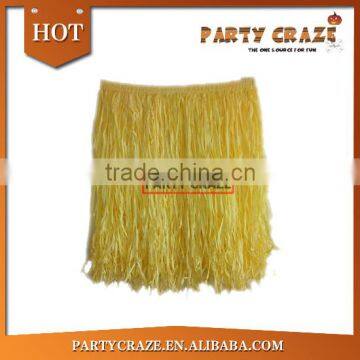 Hawaiian fancy neon grass skirts for adults