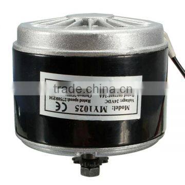 DC 24V Electric Motor Brushed 250W 2750RPM 2-Wired Chain For E-Bike Scooter photo-3