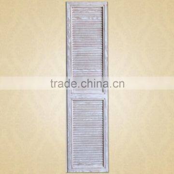 Oak Wood Swing Open Wardrobe Doors