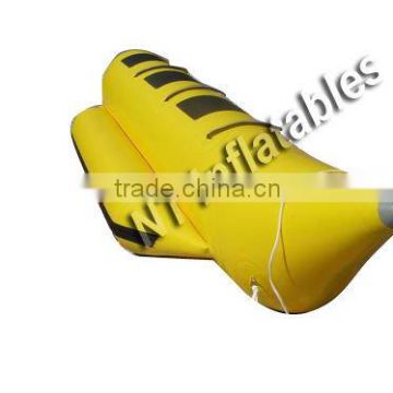 2016 new product fishing boat inflatable banana boat fly fish cheap pric huoyuan