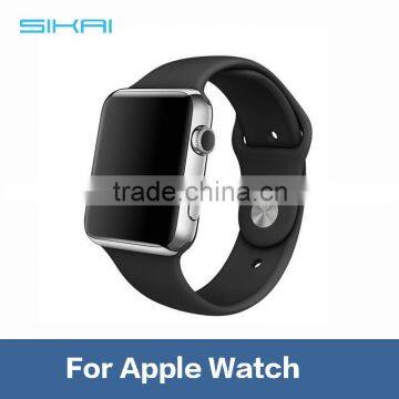 Watch Strap 2016 Comfortable 38 42 mm Silicone Strap For Apple Smart Watch Band Strap With Adaptor photo-2