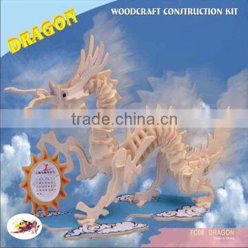 3D Jigsaw Puzzle 61 Pieces Dragon