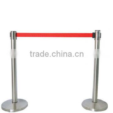 Stainless Steel Self Retractable Belt Q-Up Stand