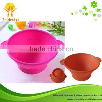 New Arrival Design Silicone Salad Mixing Bowl Manufacturer