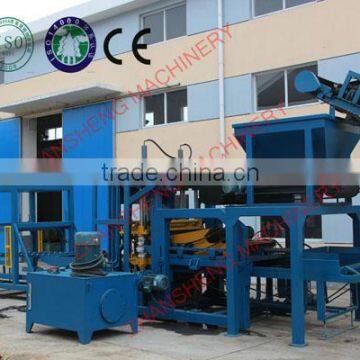 concrete brick maker for fully-automatic cement block making machine