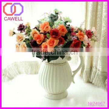 artificial flower plastic rose bush