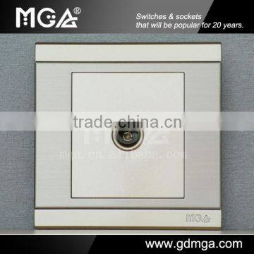 MGA Q7 Series one gang TV socket