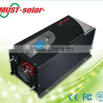 <MUST Solar>Solar Charging current adjustable Inverter 2000w 24v dc-ac inverter with charger