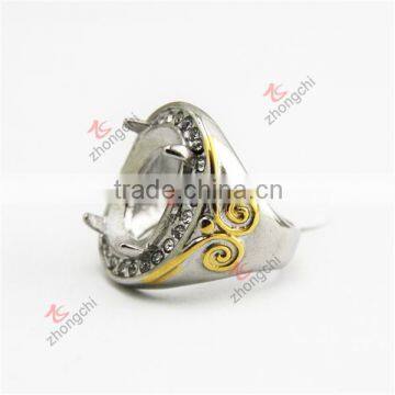 Anniversary,Engagement,Gift,Party,Wedding Occasion and Stainless Steel Jewelry Main Material Indonesia gem ring