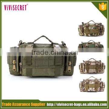 Stylish practical military tactical camouflage travel waist bag for mountaineering