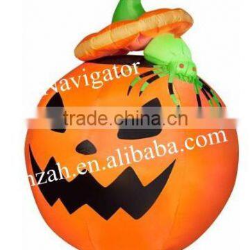 inflatables jack and spider for Hallowmas decorations