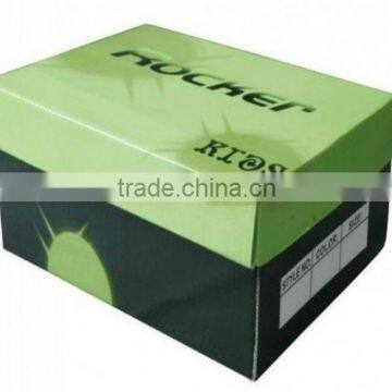 Garment & shoe corrugated paper shipping box