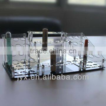 Plexiglass liquid eyeliner dispaly lipstick display Acrylic Lattice cosmetic display