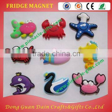 Seasonal Soft Rubber Fridge Magnets With Labels
