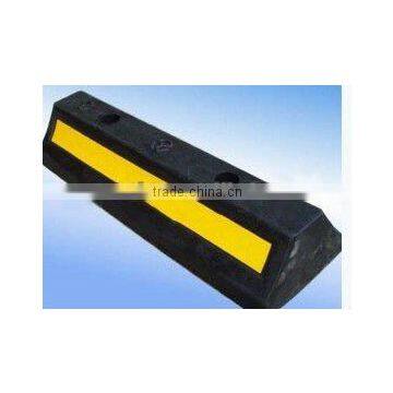 Car Parking Stoppers , Made of Synthetic Rubber