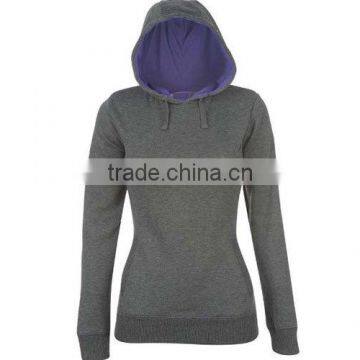 fashion shining ladies hoody with hood